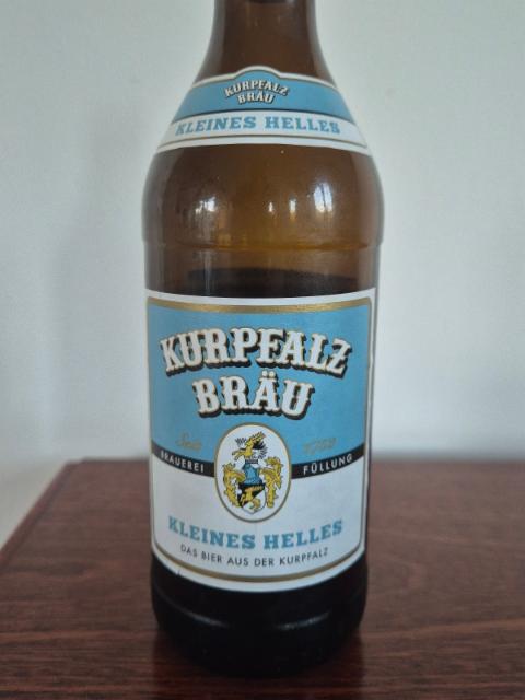 Kurpfalzbräu kleines Helles, Welde Braumanufaktur