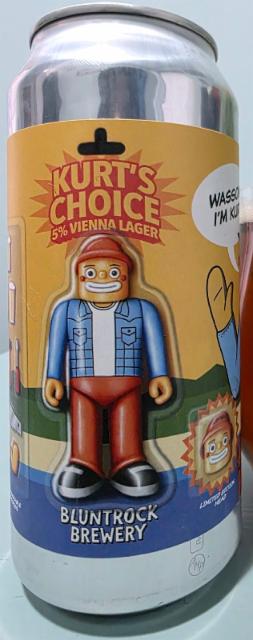 KURT'S CHOICE 5.0%, Bluntrock Brewery, England