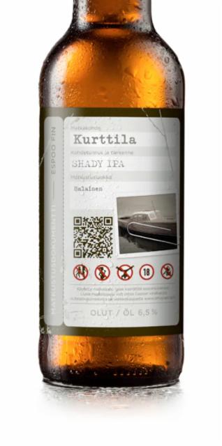 Kurttila Shady IPA 6.5%, Espoon Oma Panimo, Finland