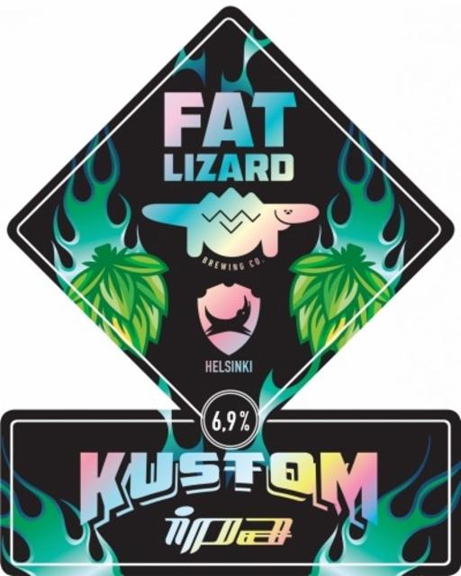 Kustom IPA 6.9%, Fat Lizard Brewing Co., Finland