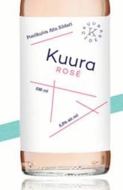 Kuura Rosé 5.5%, Kuura Cider, Finland