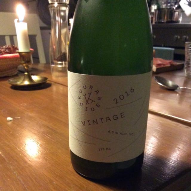 Kuura Vintage 2016 6.5%, Kuura Cider, Finland