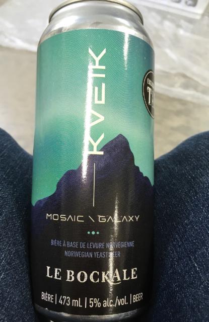 Kveik neipa tite frette 5.0%, Microbrasserie Le BockAle, Canada