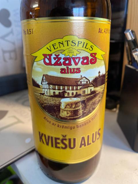 Kviesu Alus 4.9%, Užavas Alus, Latvia