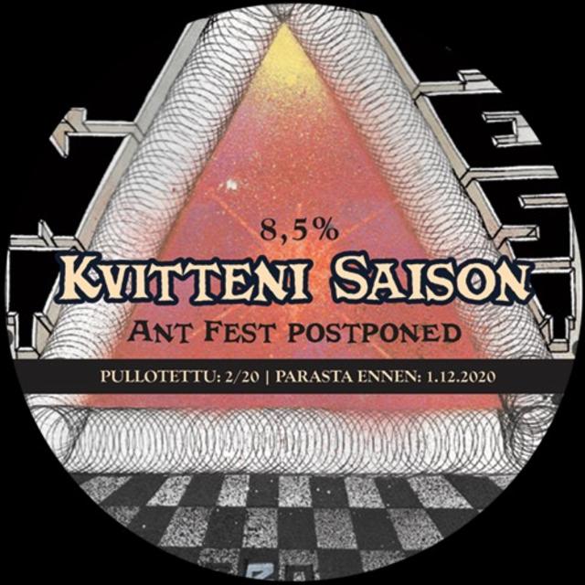 Kvitteni Saison 8.5%, Panimoyhtiö Tuju, Finland