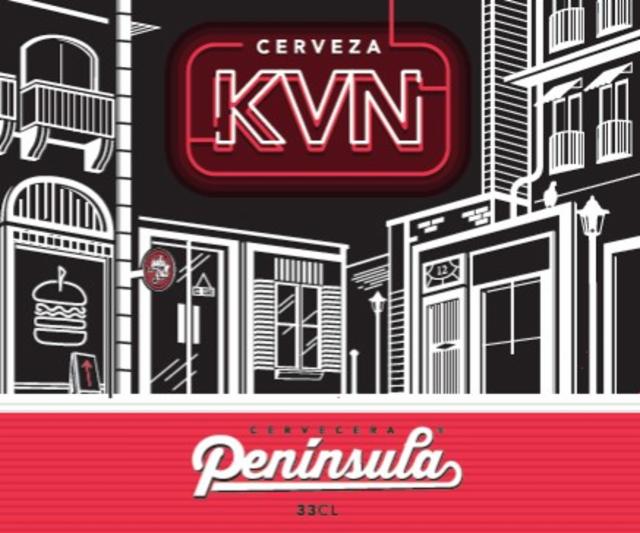 KVN 4.5%, Cervecera Península, Spain