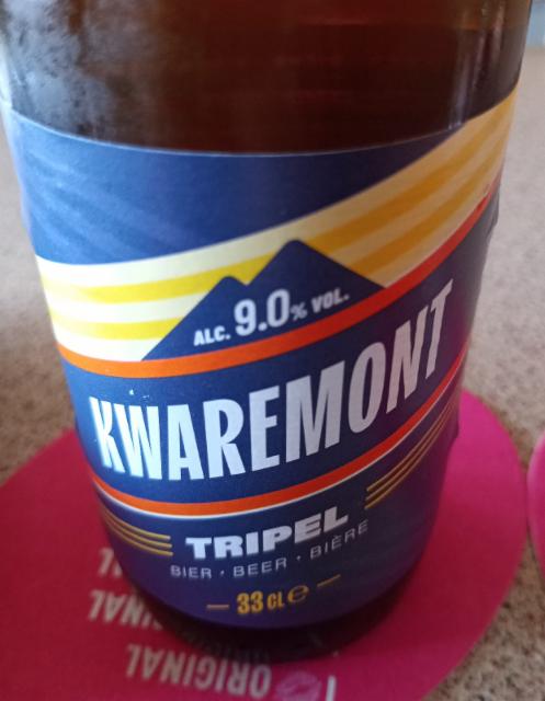 Kwaremont Tripel 9.0%, Brouwerij De Brabandere (Bavik), Belgium