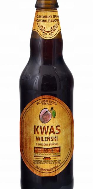 Kwas Wileński z suszoną śliwką 0.5%, Polbioeco, Lithuania
