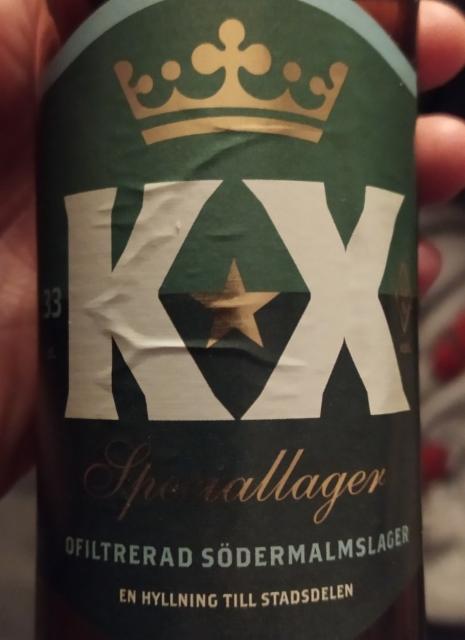 KX Speciallager 5.0%, S:t Eriks Bryggeri (Galatea), Sweden