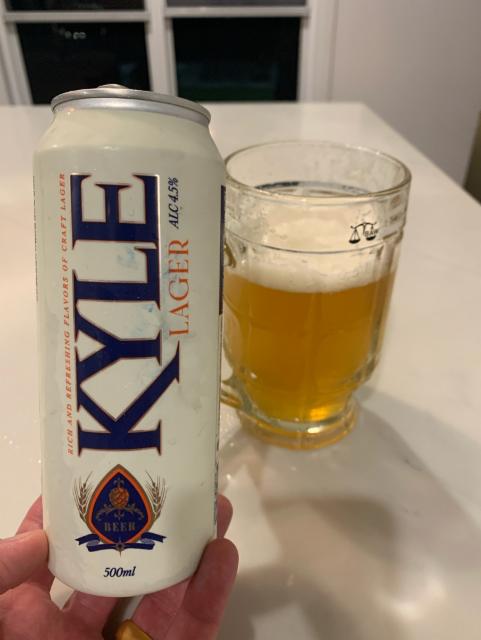 Kyle Lager 4.5%, Kabrew, South Korea