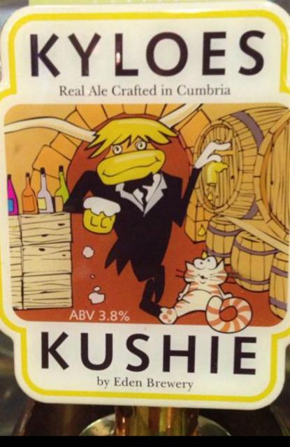Kyloes Kushie 3.8%, Eden River Brew, England