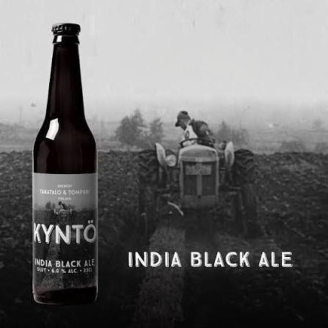Kyntö India Black Ale 6.0%, Takatalo & Tompuri Brewery, Finland