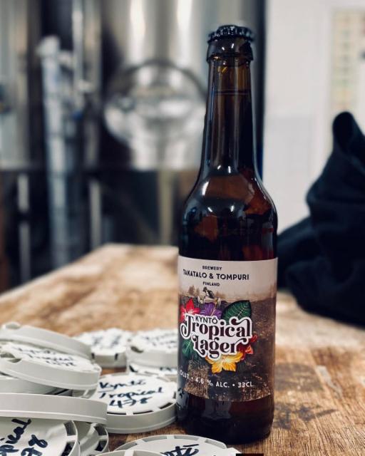 Kyntö Tropical Lager, Takatalo & Tompuri Brewery