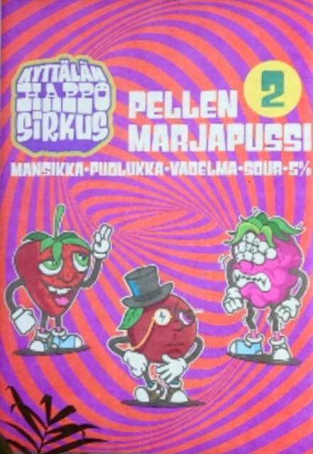Kyttälän Happosirkus – Pellen Marjapussi Vol. 2 5.0%, Kuparitarha, Finland