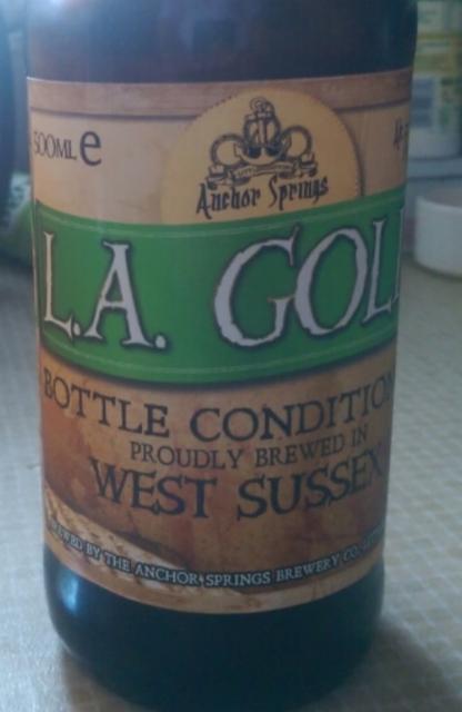 L.A. Gold 3.7%, Anchor Springs, England