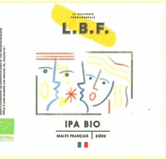 L.B.F. IPA Bio 6.0%, La Brasserie Fondamentale (L.B.F.), France