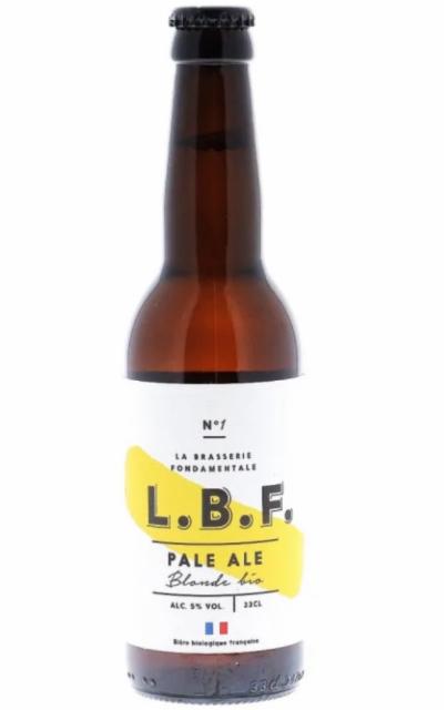 L.B.F n*1 Pale Ale Bio 5.0%, La Brasserie Fondamentale (L.B.F.), France