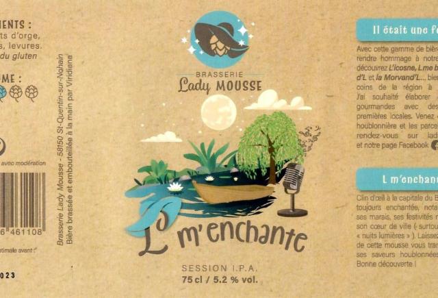L M'Enchante, Brasserie Lady Mousse