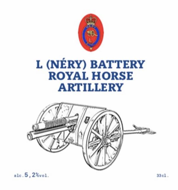 L (Néry) Battery Royal Horse Artillery 5.2%, Brasserie La Courtoise, France
