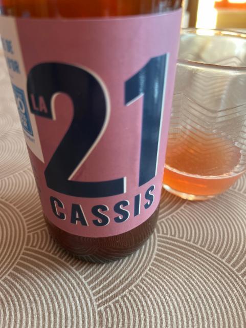 La 21 Cassis 5.0%, Brasserie De France, France