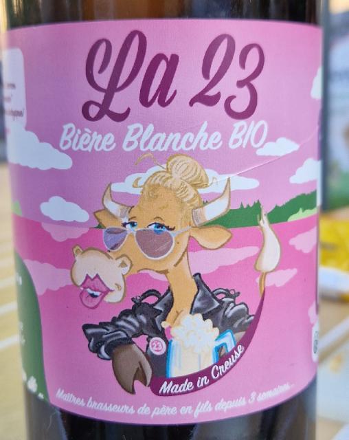 La 23 Blanche Bio, Brasserie La 23