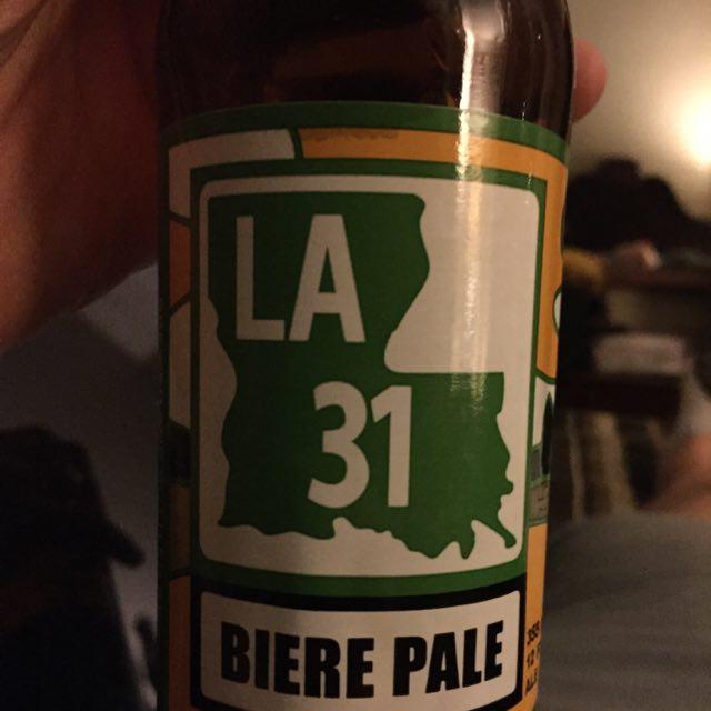La 31 Bière Pâle 5.8%, Bayou Teche Brewery, United States