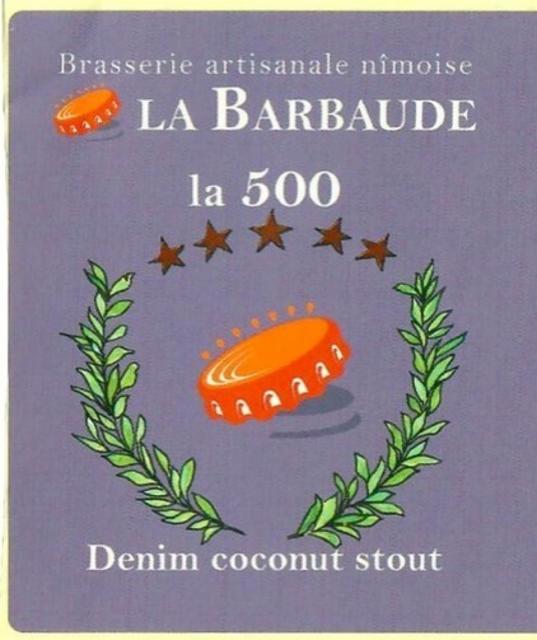 La 500 6.5%, Brasserie La Barbaude, France