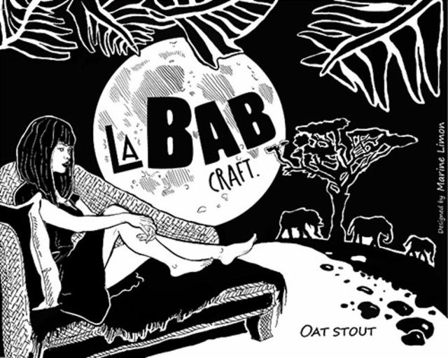 La BAB Oat Stout 5.0%, La BAB - Brasserie Artisanale De Bourgogne, France