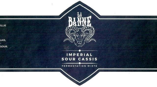 La Banne Imperial Sour Cassis 10.0%, Brasserie La Banne, France