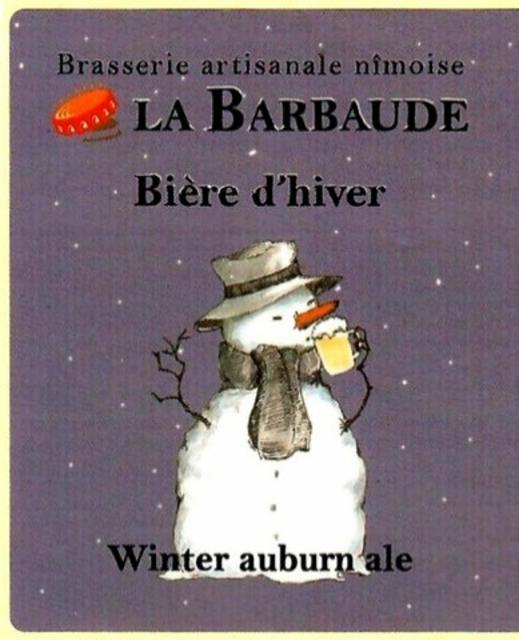 La Barbaude D'Hiver 6.1%, Brasserie La Barbaude, France