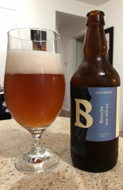 La Barberie Blanche Aux Mûres 4.9%, La Barberie, Canada
