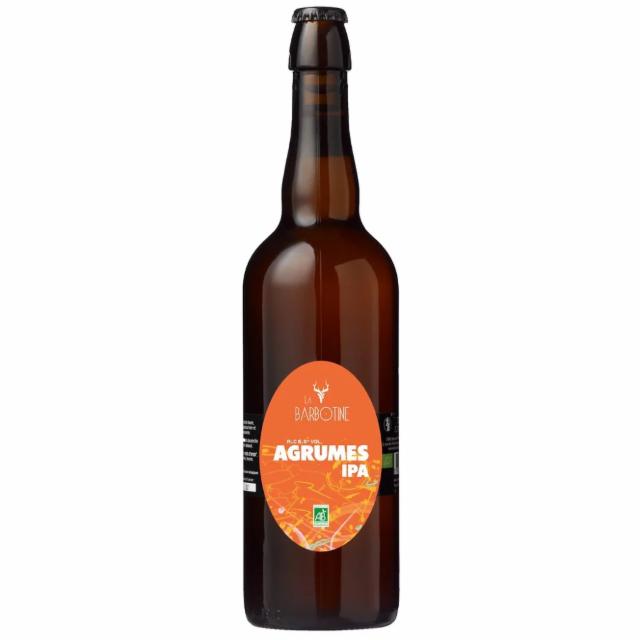 La Barbotine Agrumes IPA 6.5%, Brasserie Plormel (Ermin, La Barbotine), France