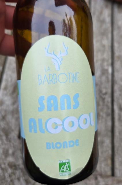 La barbotine blonde sans alcool, Brasserie Plormel (Ermin, La Barbotine)