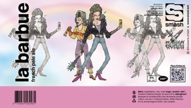 La Barbue 5.0%, Brasserie Smash, France