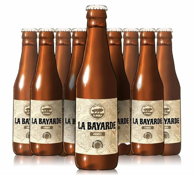 La Bayarde 6.0%, Brasserie Des 3 Pins, France