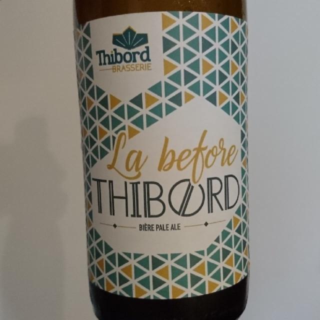 La Before Thibord Pale Ale 6.0%, Brasserie Thibord, France