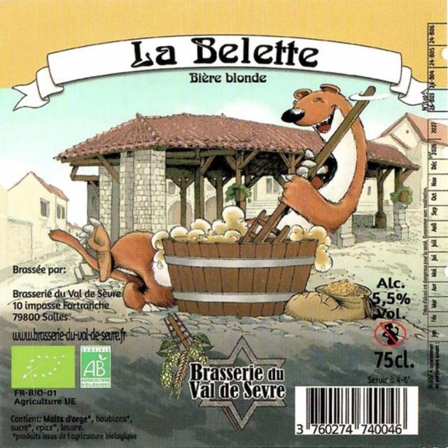 La Belette Blonde, Brasserie Du Val De Sèvre (La Belette)