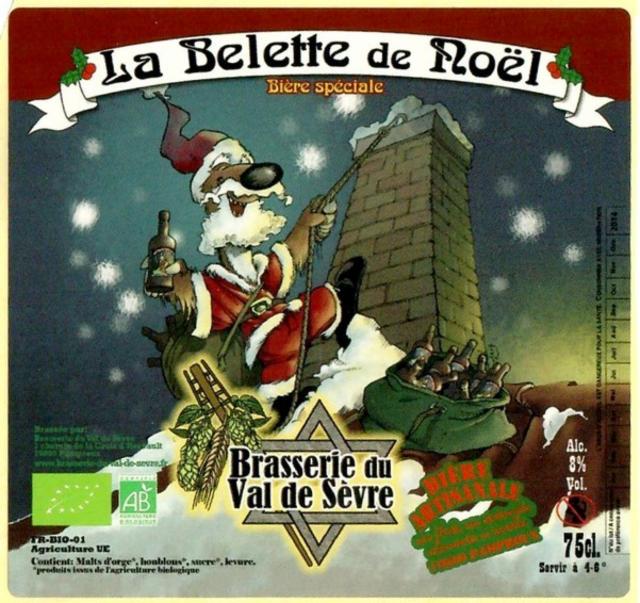 La Belette De Noël 8.0%, Brasserie Du Val De Sèvre (La Belette), France