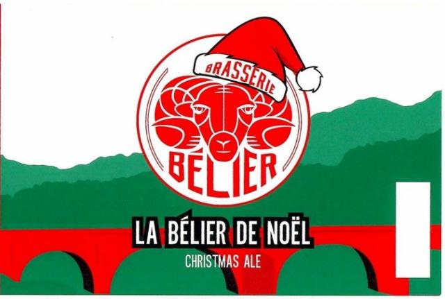 La Bélier De Noël 7.0%, Brasserie Bélier, France