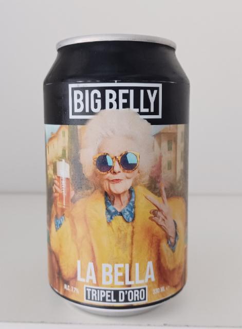 LA BELLA Tripel d'oro 7.7%, Big Belly Brewing Company, Netherlands