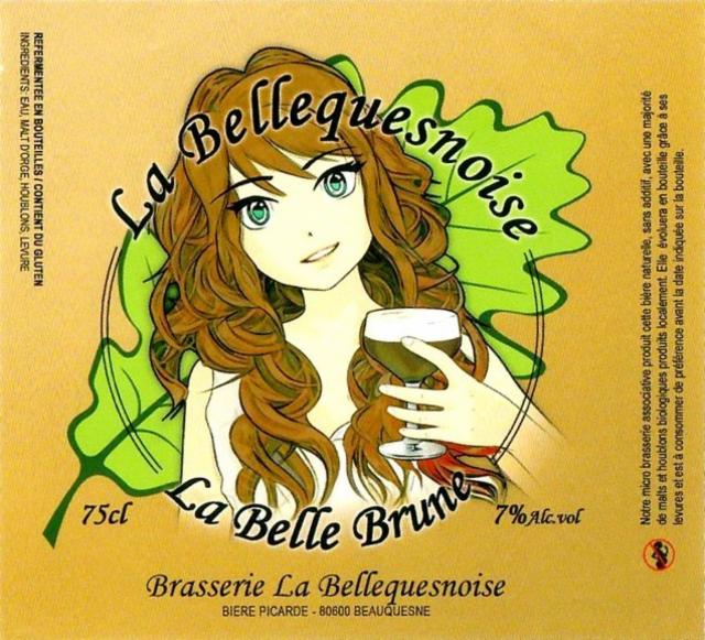 La Belle Brune 7.0%, La Bellequesnoise, France