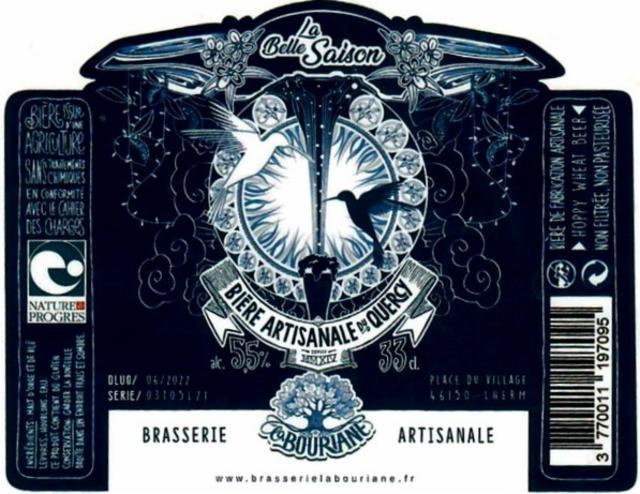 La Belle Saison, Brasserie La Bouriane