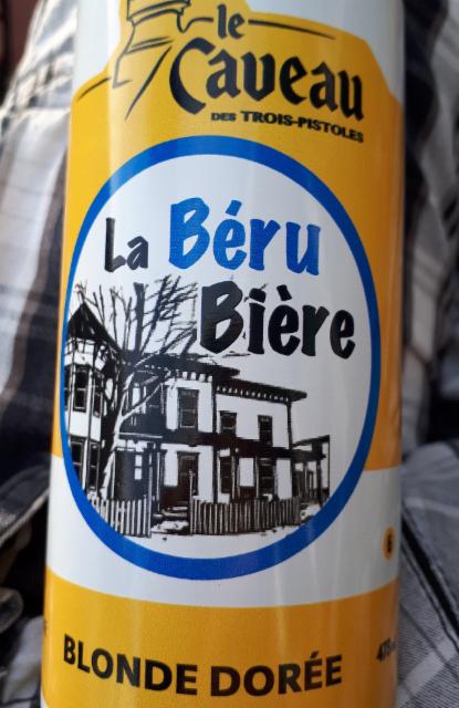 La béru bière 4.5%, Le caveau des trois pistoles, Canada
