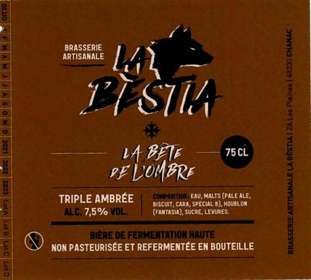 La Bête De L'Ombre, Brasserie La Bèstia