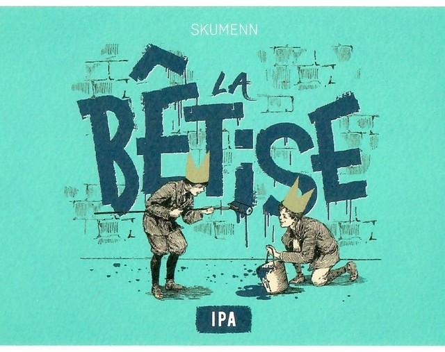 La Bétise IPA 5.0%, Brasserie Skumenn, France
