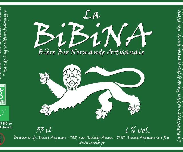 La BiBiNA 6.0%, La Brasserie Eréib, France