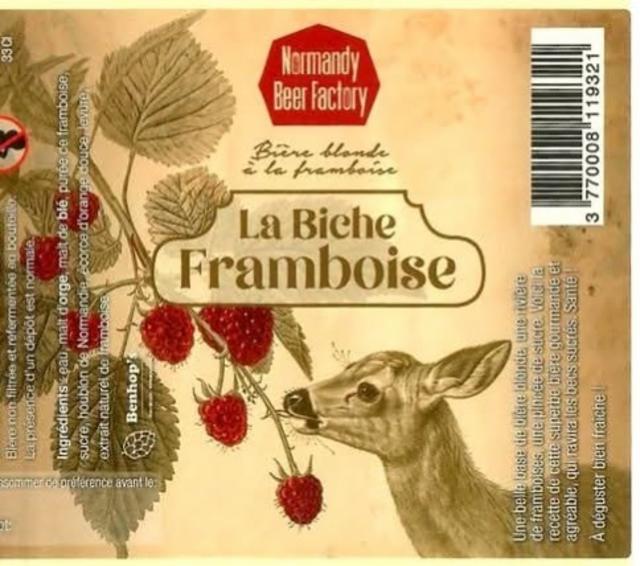 La Biche Framboise, Normandy Beer Factory
