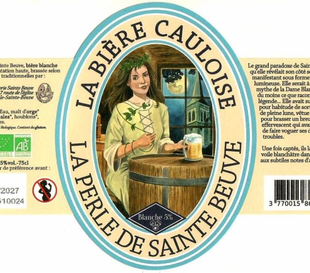 La Bière Cauloise - La Perle De Sainte Beuve, Brasserie Sainte Beuve (Sainte-Beuve)