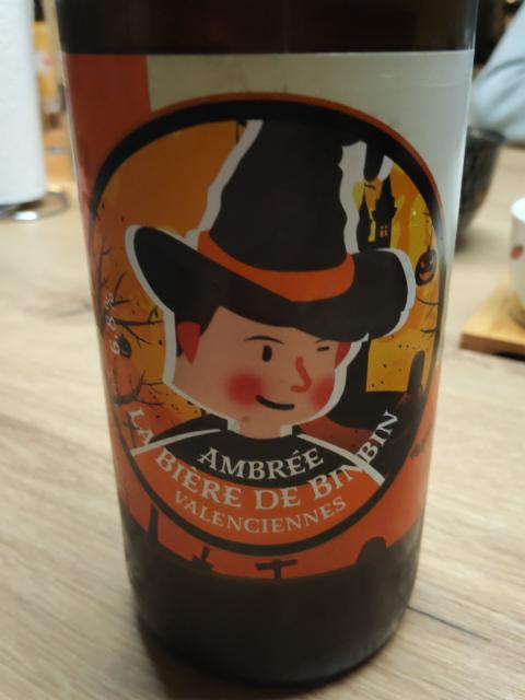 la biere de binbin ambrée, Brasserie De La Villette