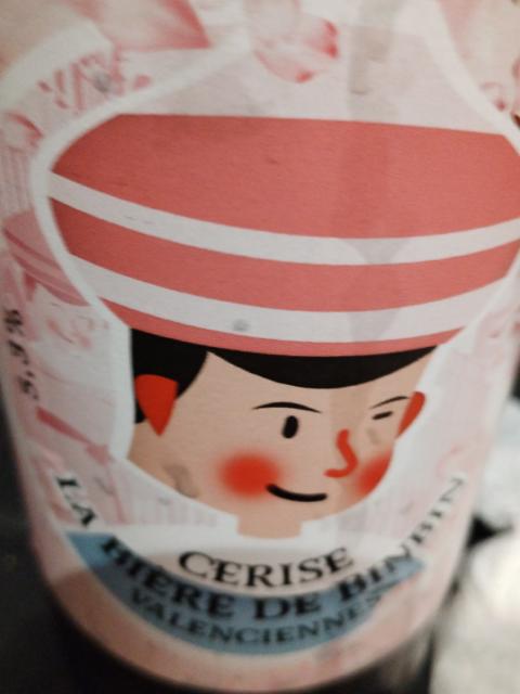 La biere de binbin cerise 5.3%, Brasserie De La Villette, France